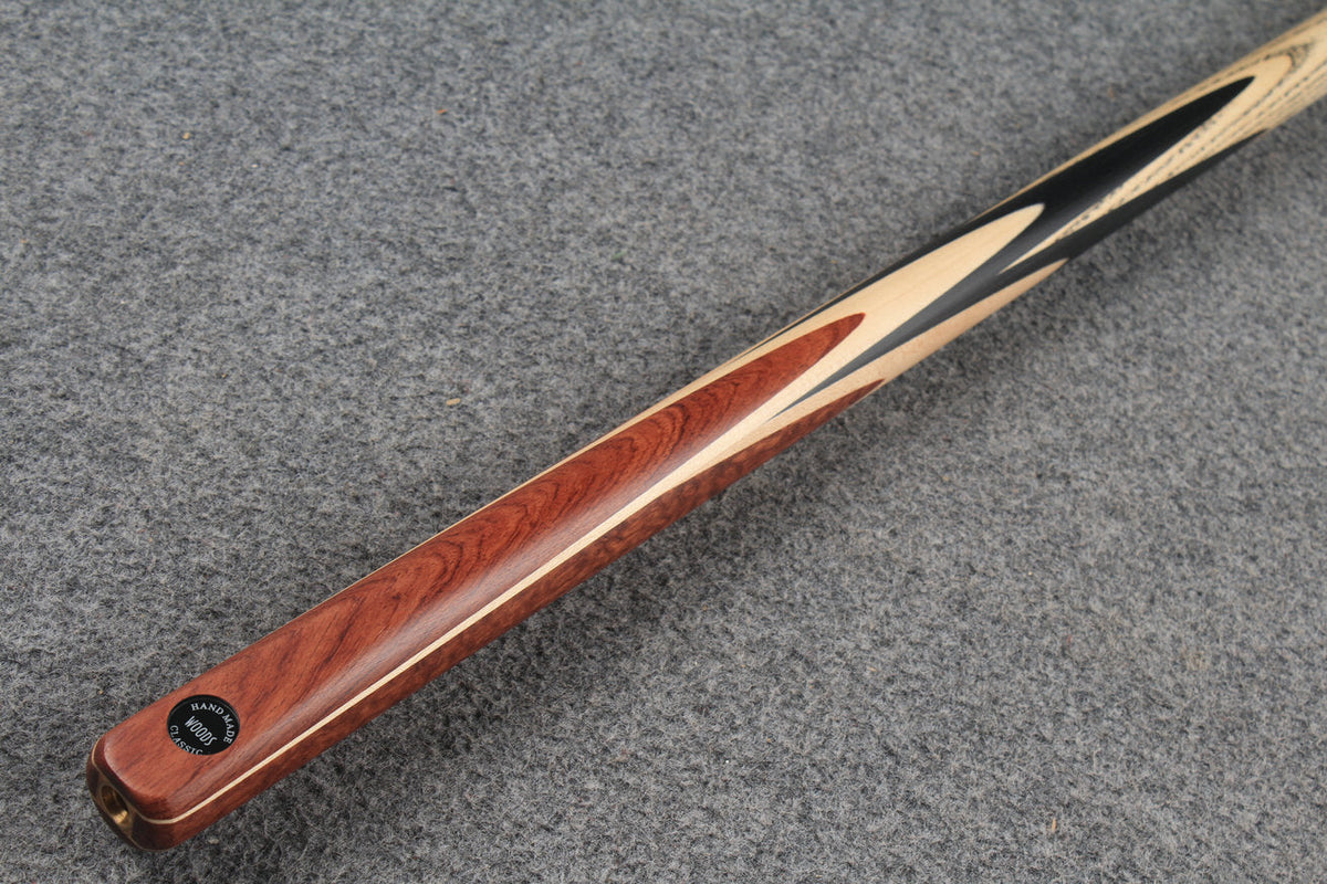 1 piece ash english pool cue # 6718 WOODS CUES