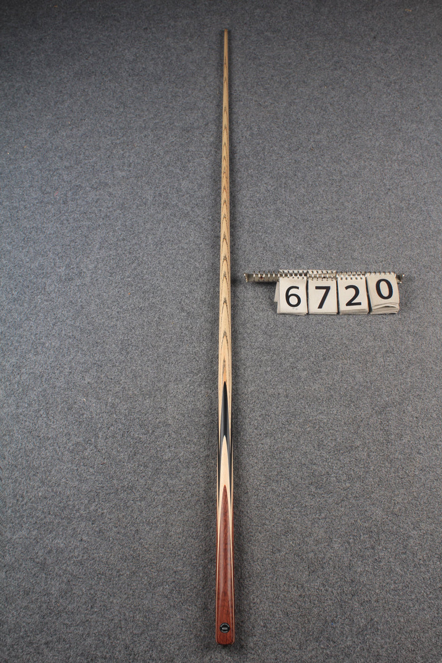 1 piece ash english pool cue # 6720 WOODS CUES