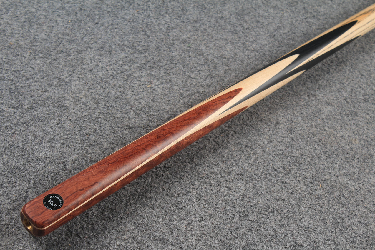 1 piece ash english pool cue # 6720 WOODS CUES