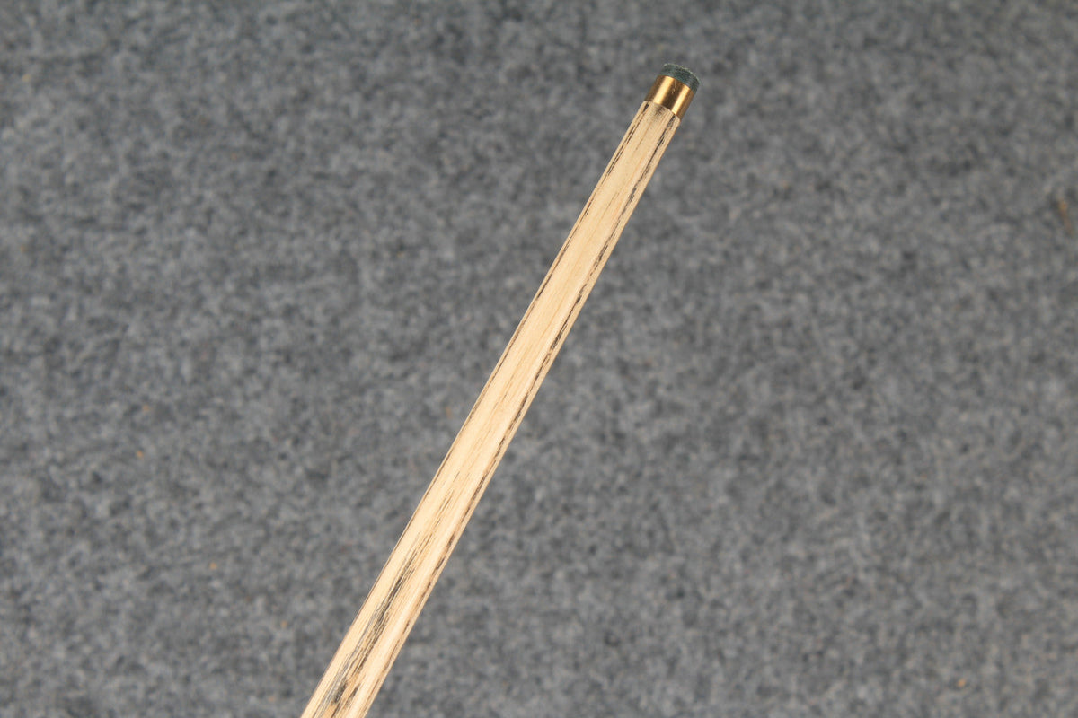 1 piece ash english pool cue # 6720 WOODS CUES