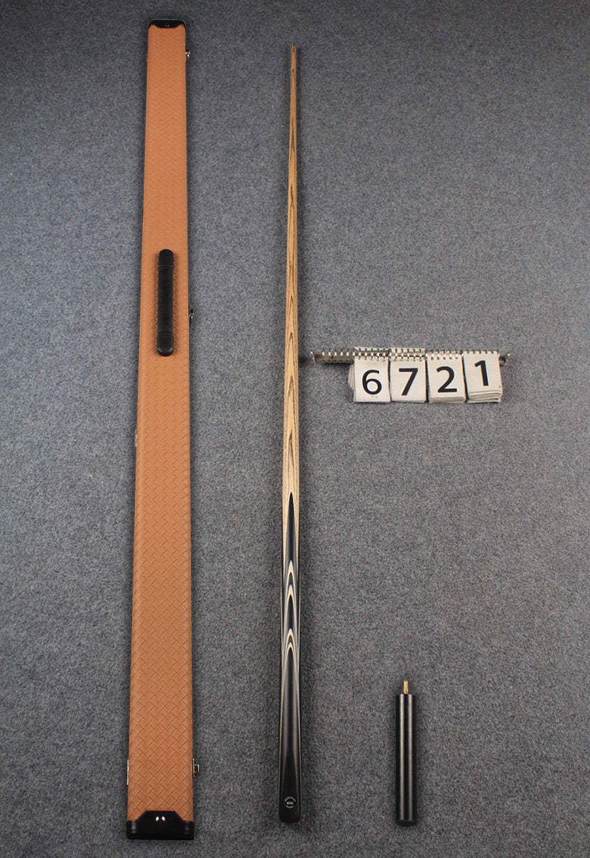 1 piece ash english pool cue # 6721