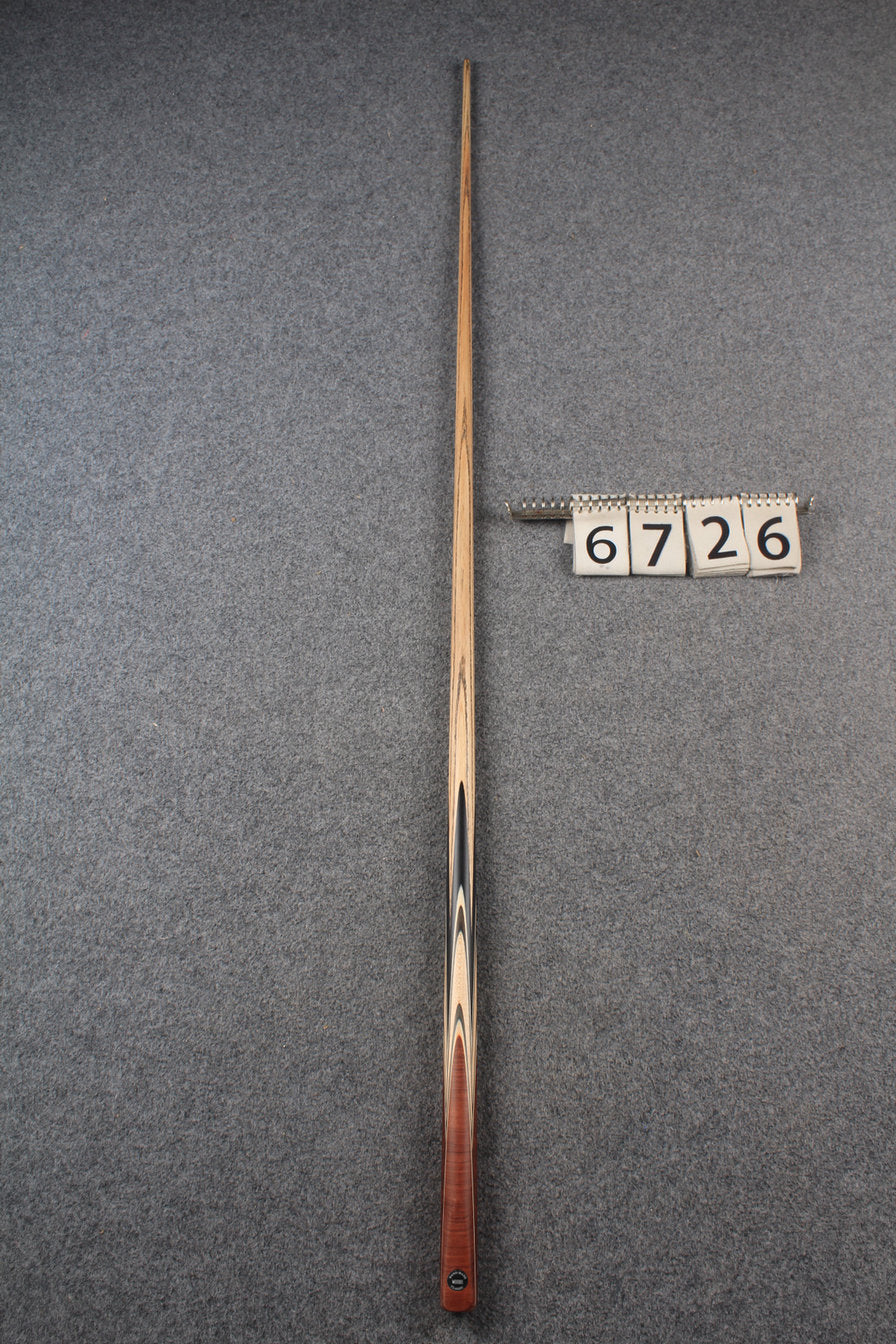 1 piece ash english pool cue # 6726 WOODS CUES
