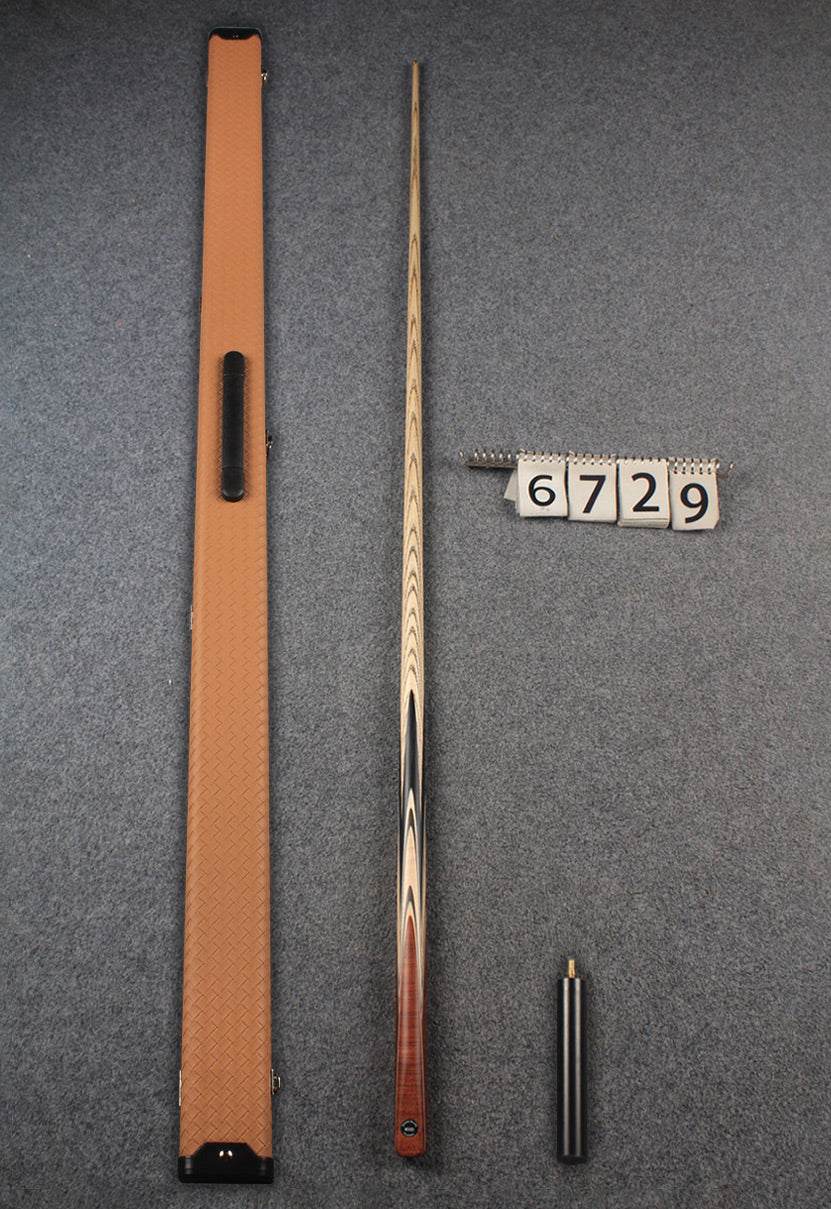 1 piece ash english pool cue # 6729