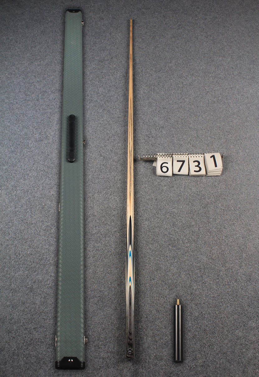 1 piece ash english pool cue # 6731