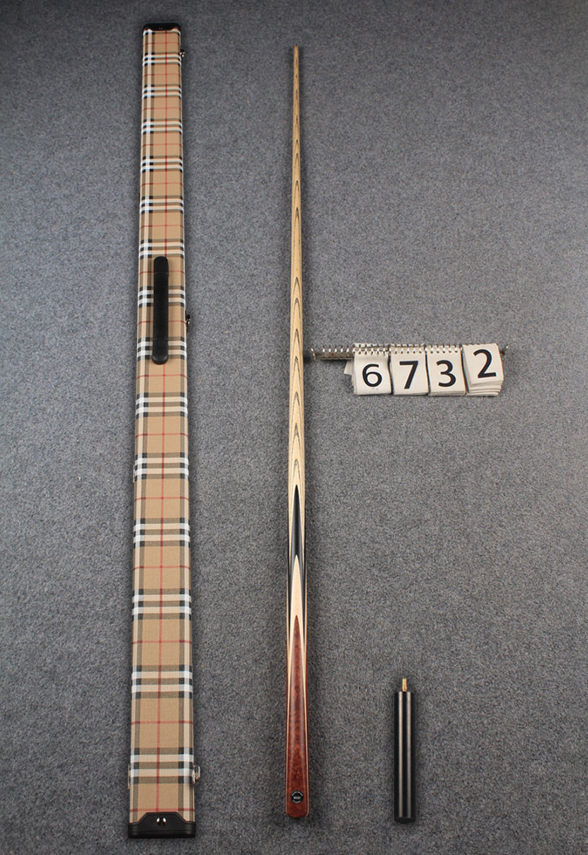 1 piece ash english pool cue # 6732