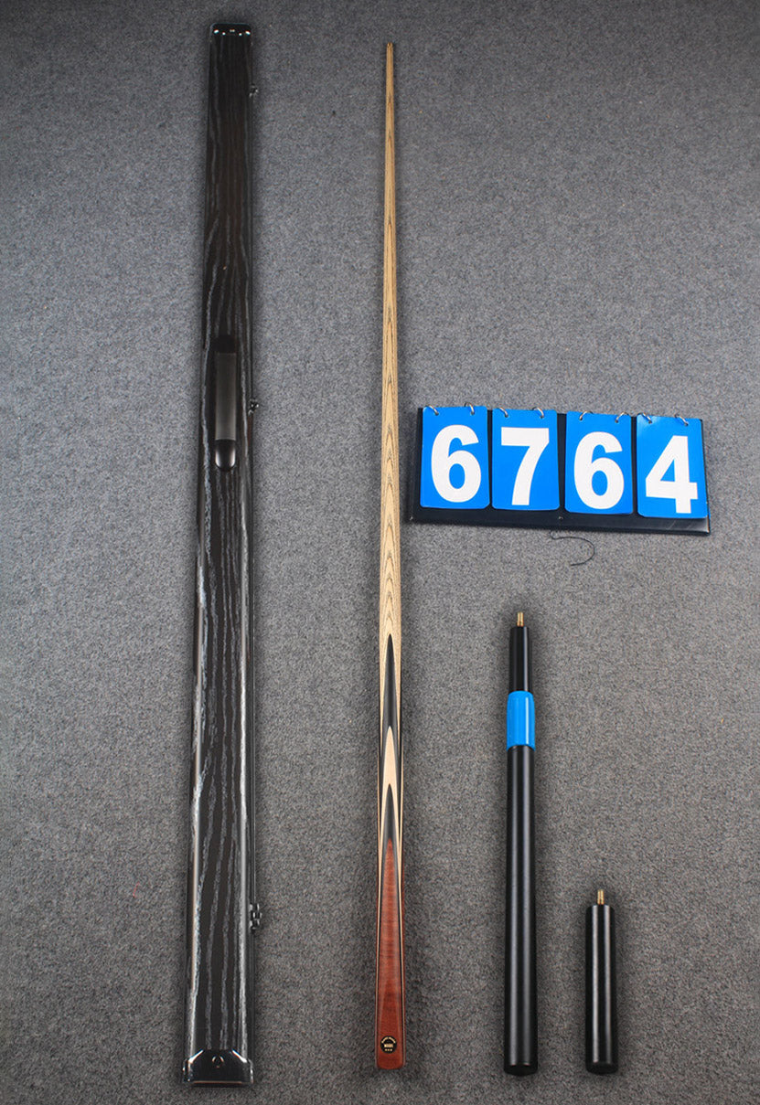 ★★★  1 piece ash snooker cue # 6764 WOODS CUES