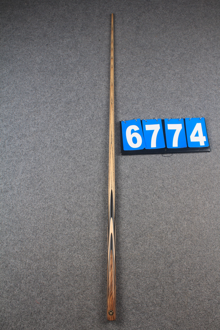 ★★★  1 piece ash snooker cue # 6774 WOODS CUES