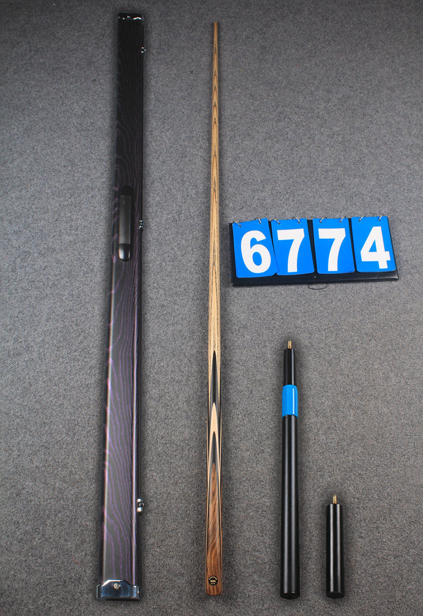 ★★★  1 piece ash snooker cue # 6774 WOODS CUES