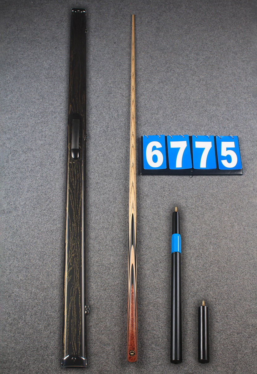 ★★★  1 piece ash snooker cue # 6775 WOODS CUES