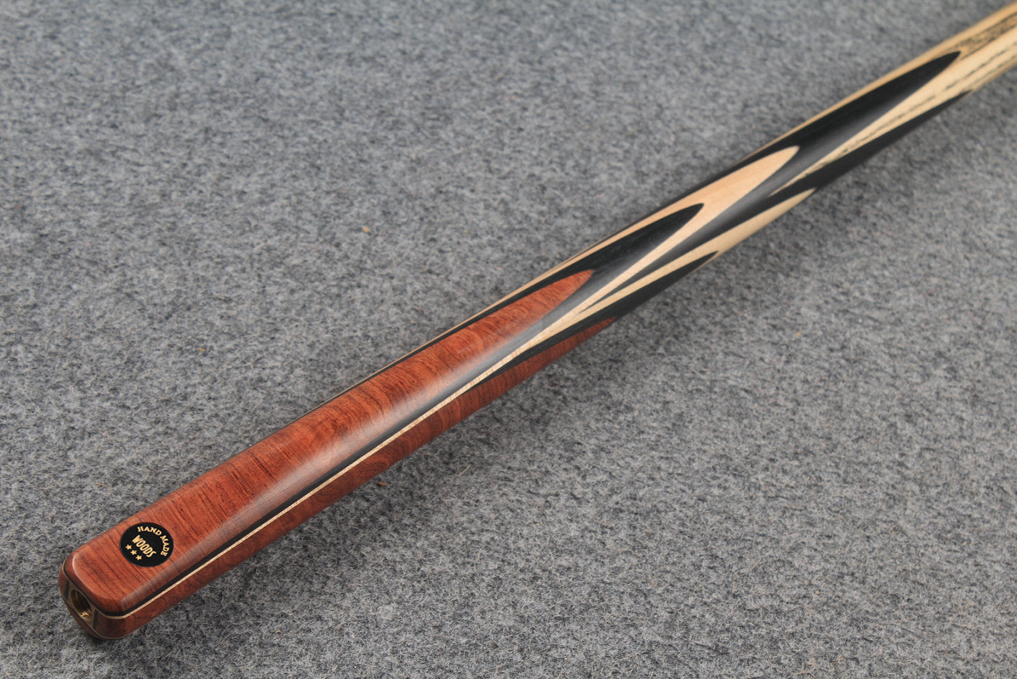 ★★★  1 piece ash snooker cue # 6784 WOODS CUES