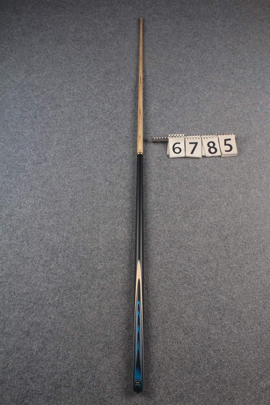 1/2 ash english pool cue # 6785 WOODS CUES
