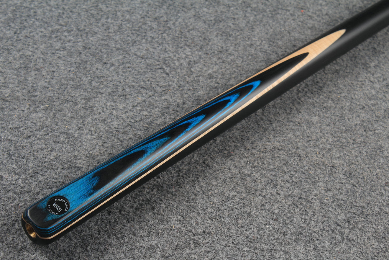1/2 ash english pool cue # 6785 WOODS CUES