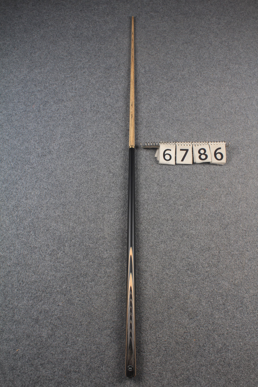 1/2 ash english pool cue # 6786 WOODS CUES
