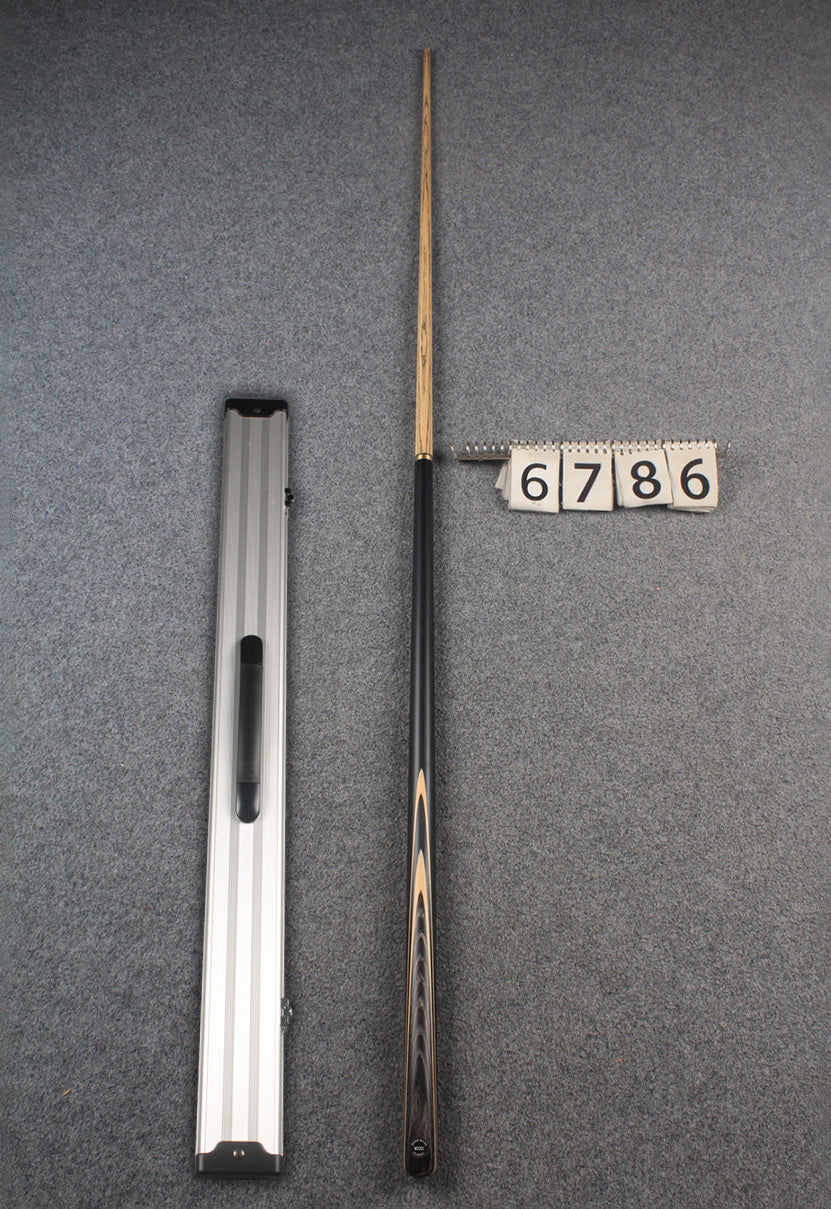 1/2 ash english pool cue # 6786 WOODS CUES