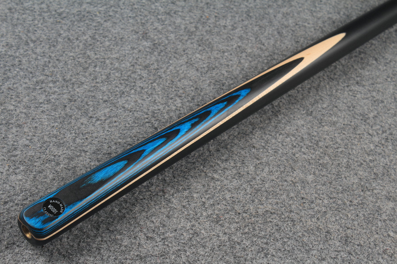 1/2 ash english pool cue # 6789 WOODS CUES