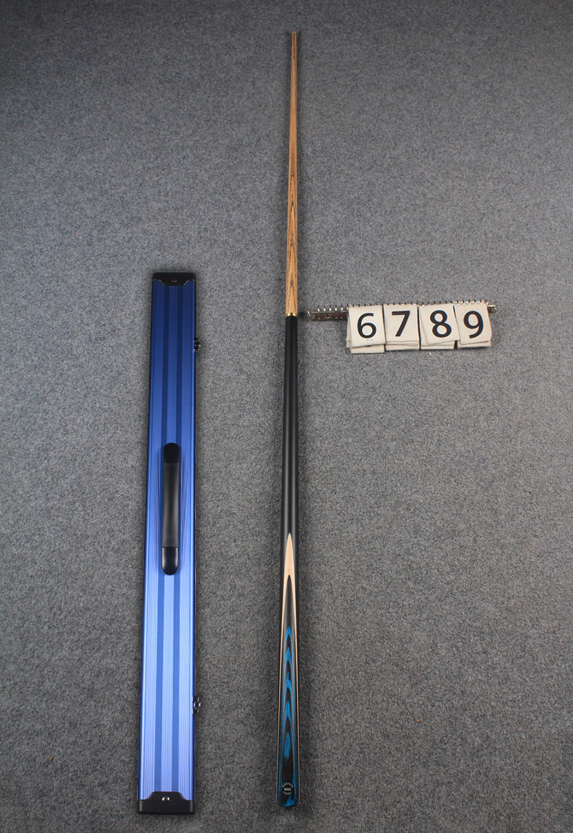 1/2 ash english pool cue # 6789 WOODS CUES
