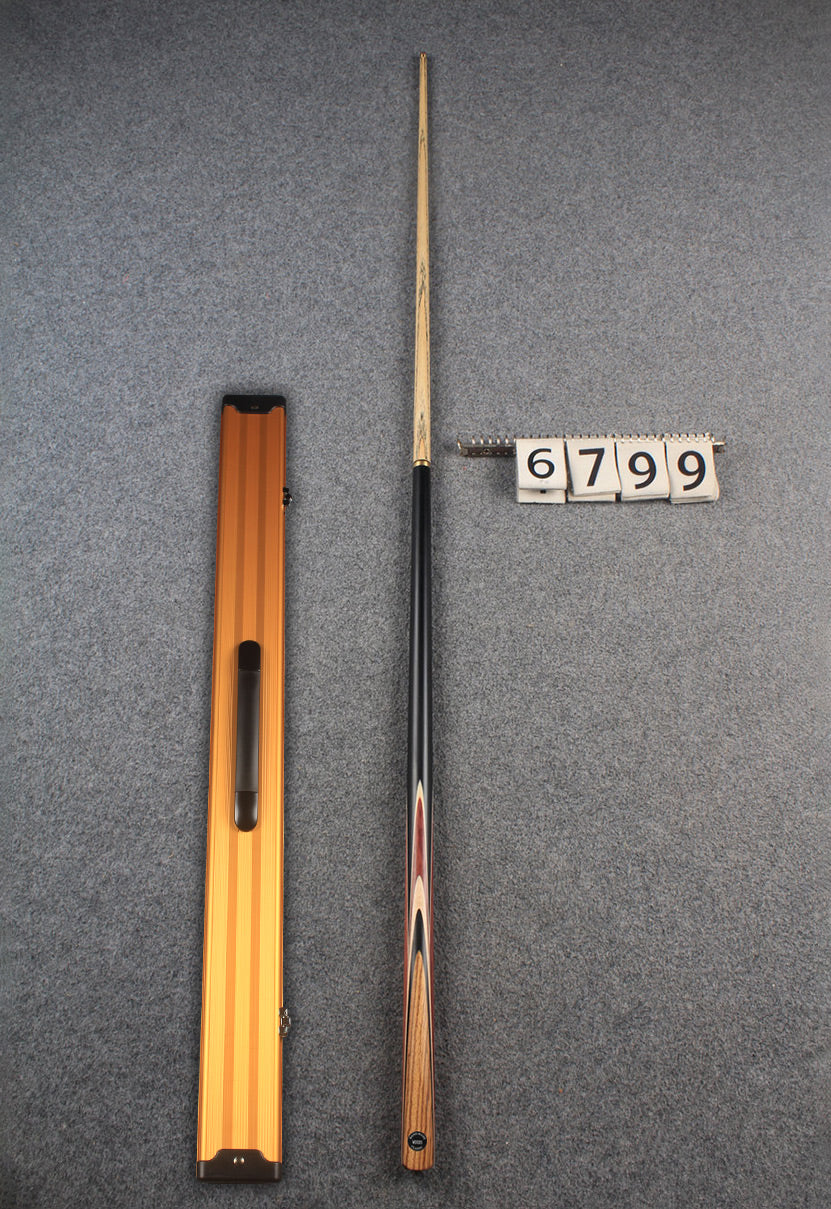 1/2 ash snooker cue # 6799 WOODS CUES