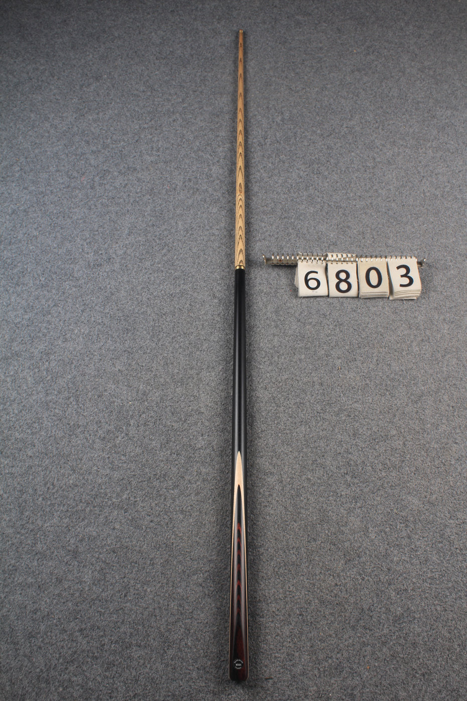 1/2 ash snooker cue # 6803 WOODS CUES