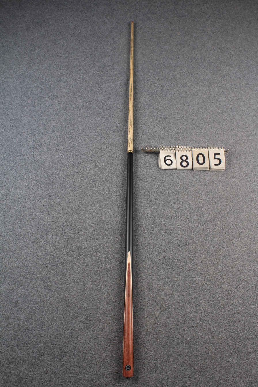 1/2 ash snooker cue # 6805 WOODS CUES