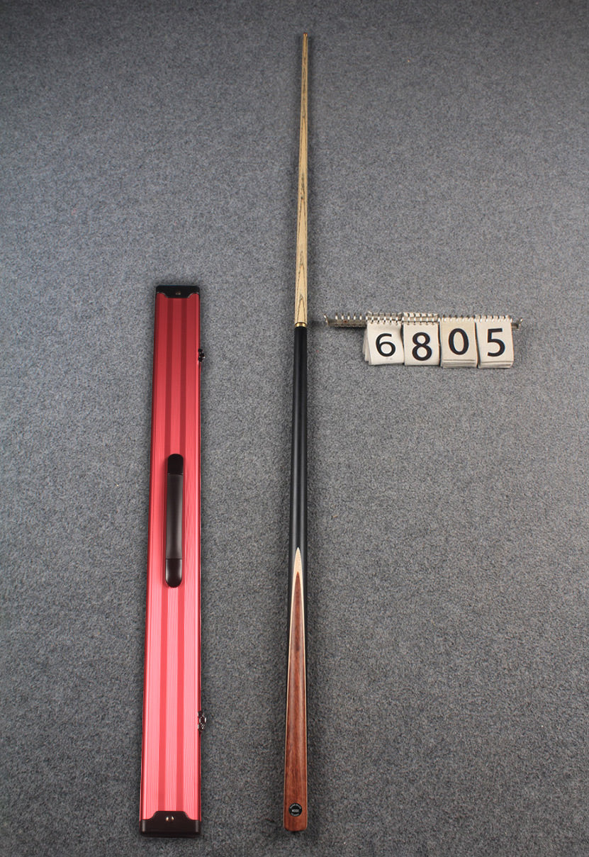 1/2 ash snooker cue # 6805 WOODS CUES