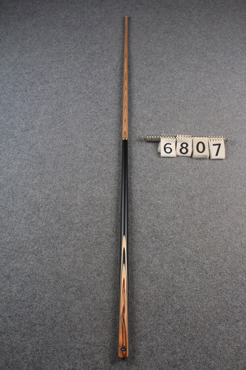 1/2 ash snooker cue # 6807 WOODS CUES