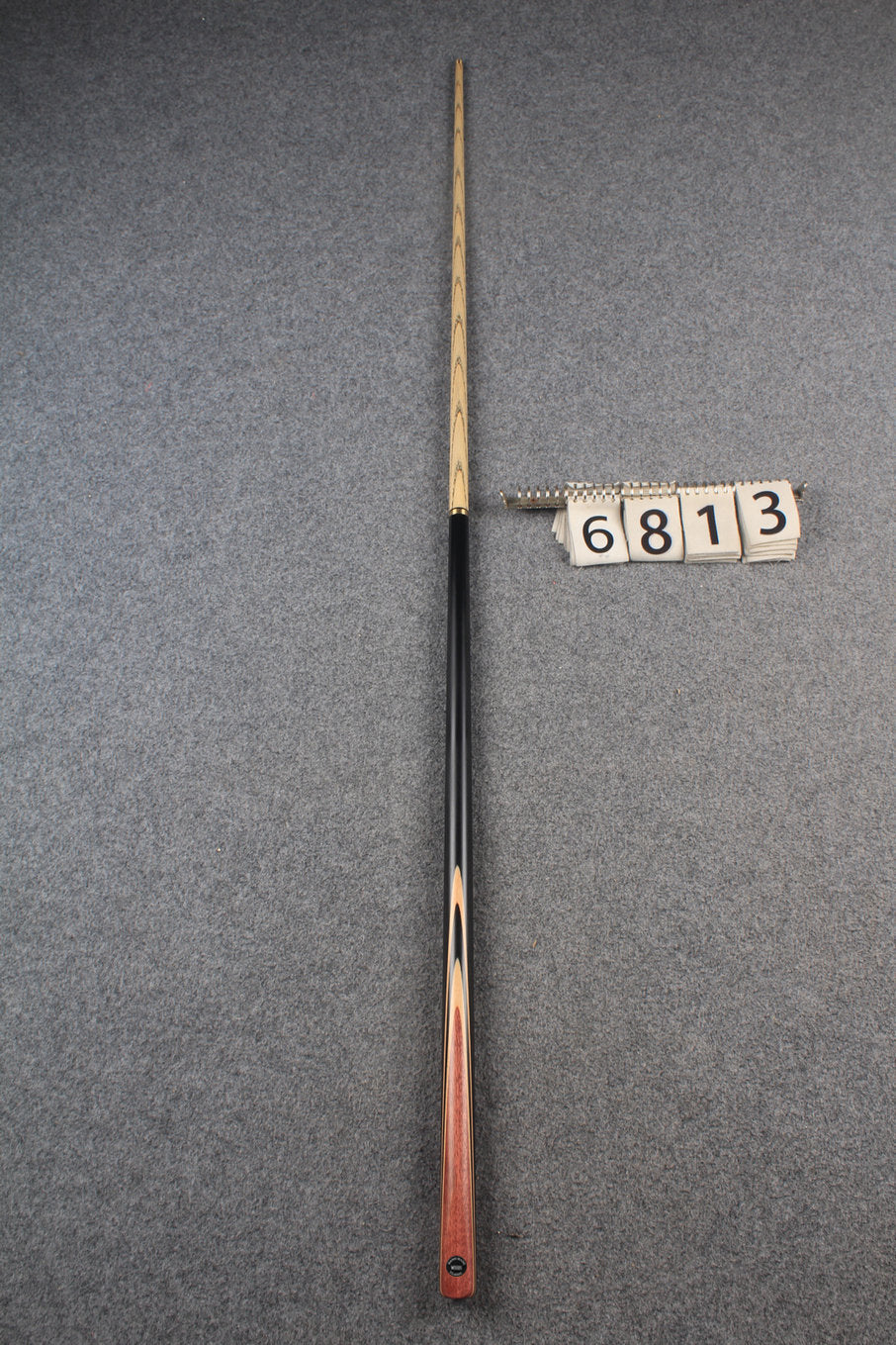 1/2 ash snooker cue # 6813 WOODS CUES