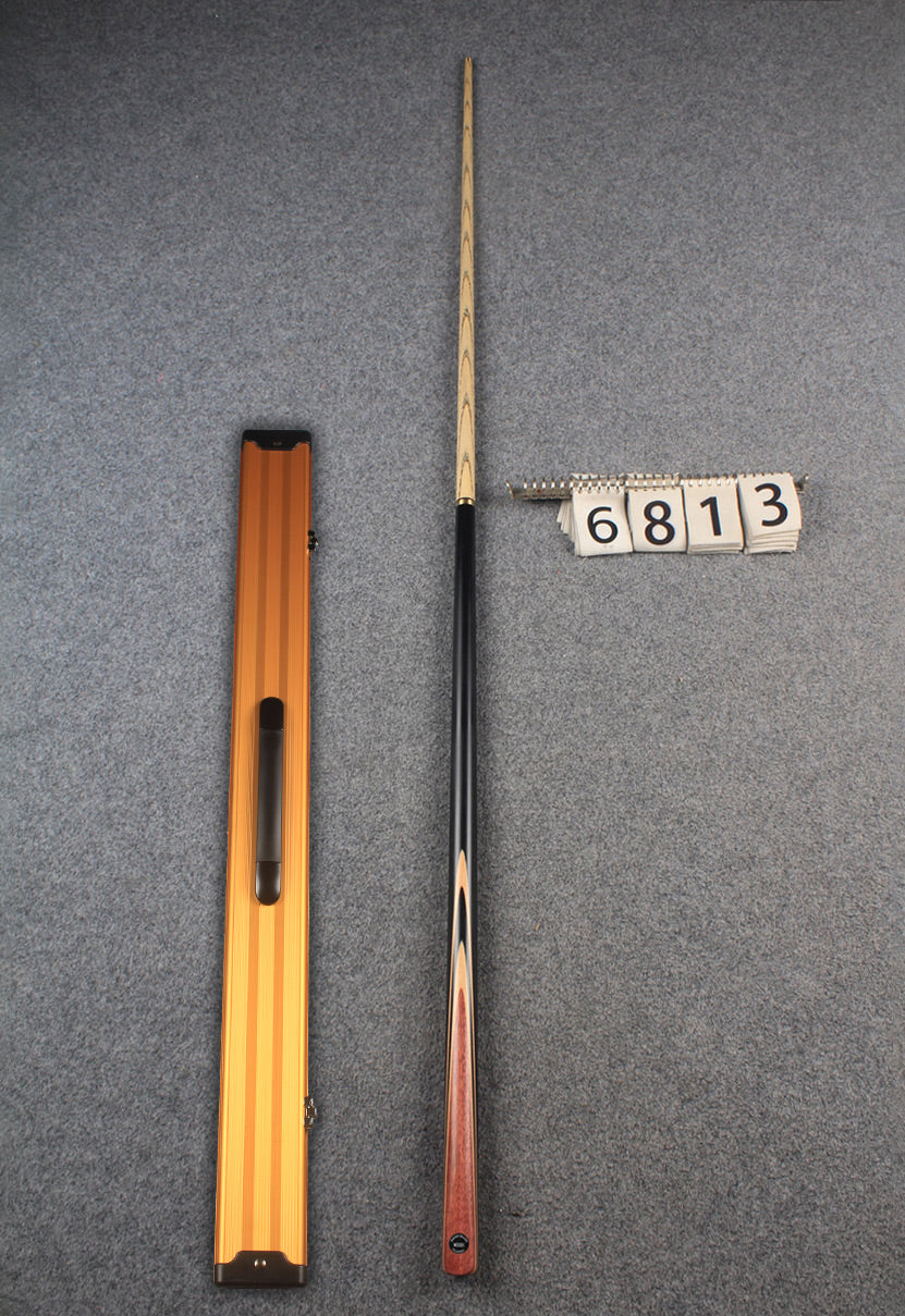 1/2 ash snooker cue # 6813 WOODS CUES