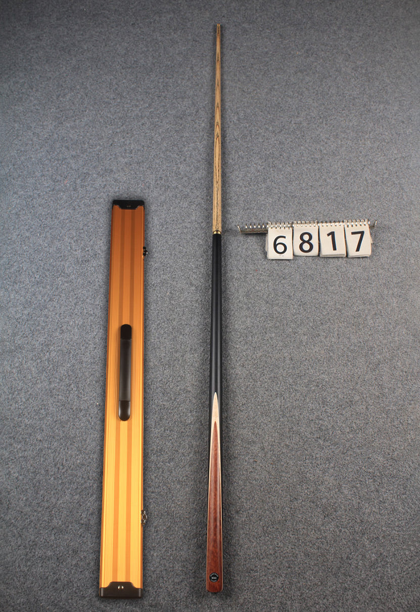1/2 ash snooker cue # 6817 WOODS CUES