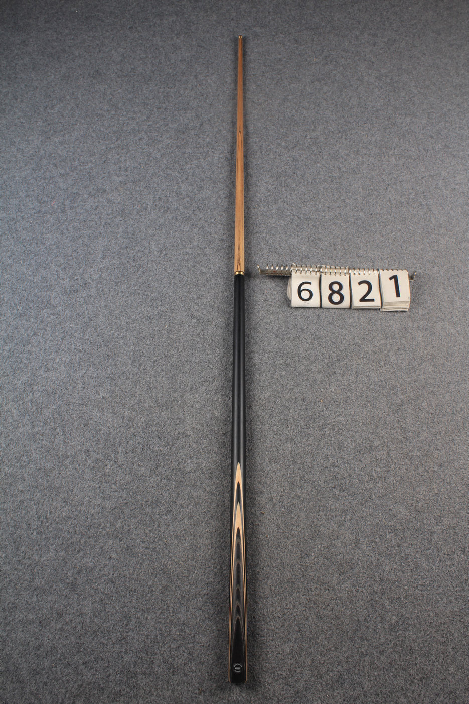 1/2 ash snooker cue # 6821 WOODS CUES