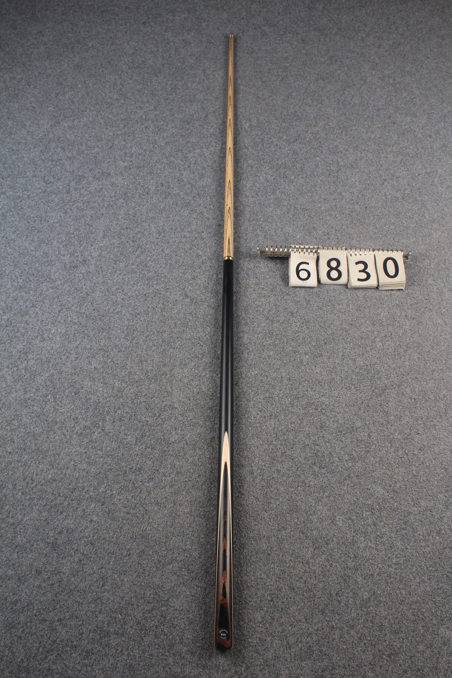 1/2 ash snooker cue # 6830 WOODS CUES