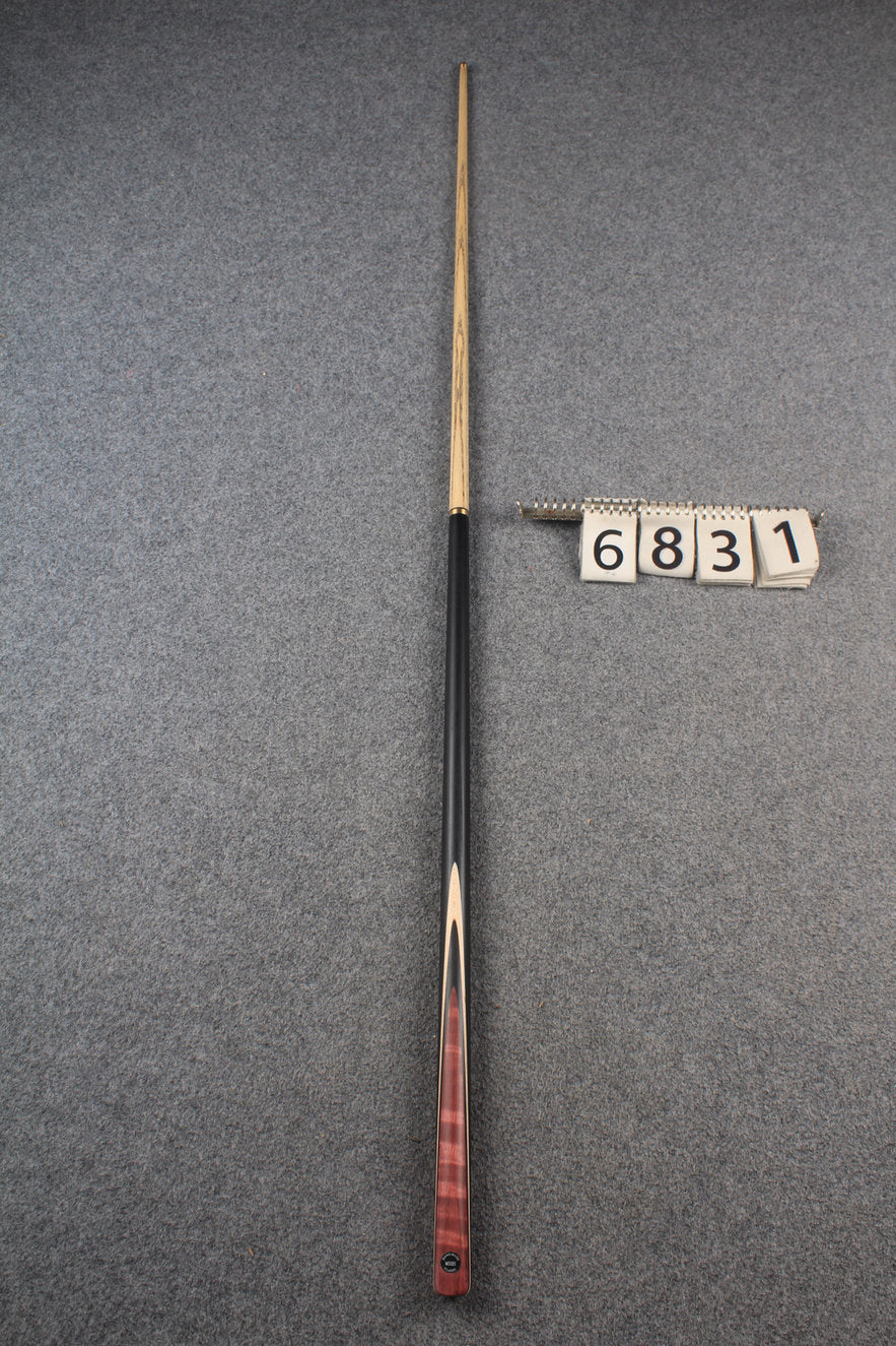 1/2 ash snooker cue # 6831 WOODS CUES