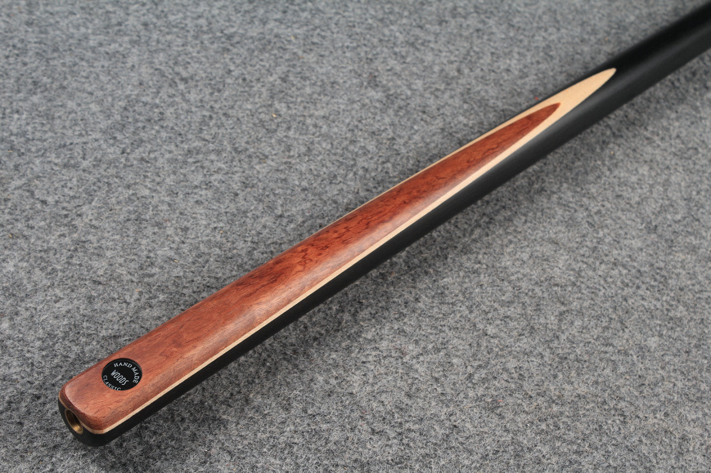 1/2 ash snooker cue # 6833 WOODS CUES