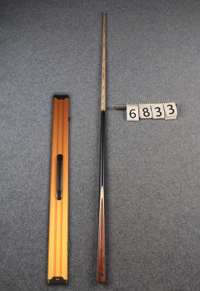 1/2 ash snooker cue # 6833 WOODS CUES