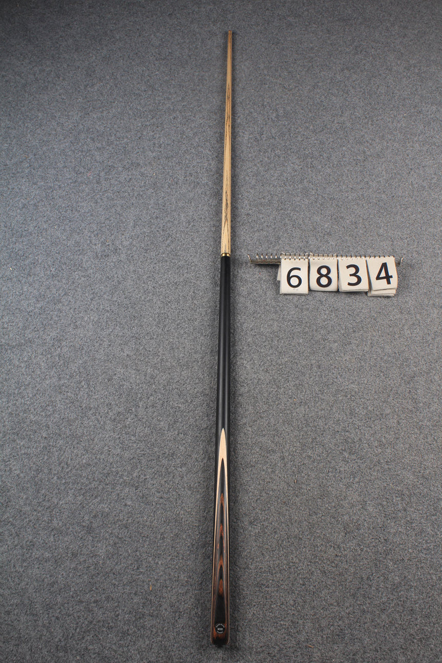 1/2 ash snooker cue # 6834 WOODS CUES
