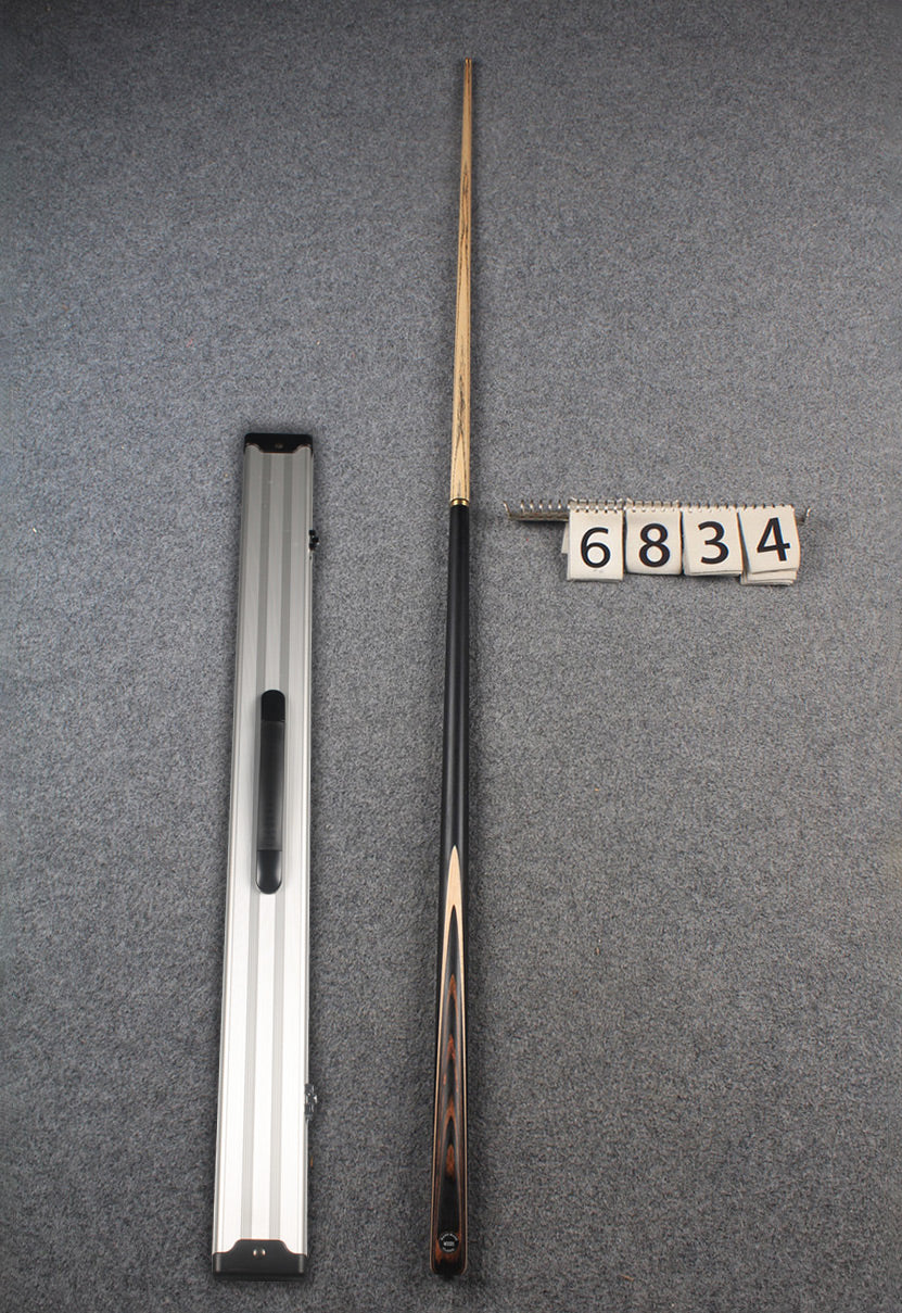 1/2 ash snooker cue # 6834 WOODS CUES