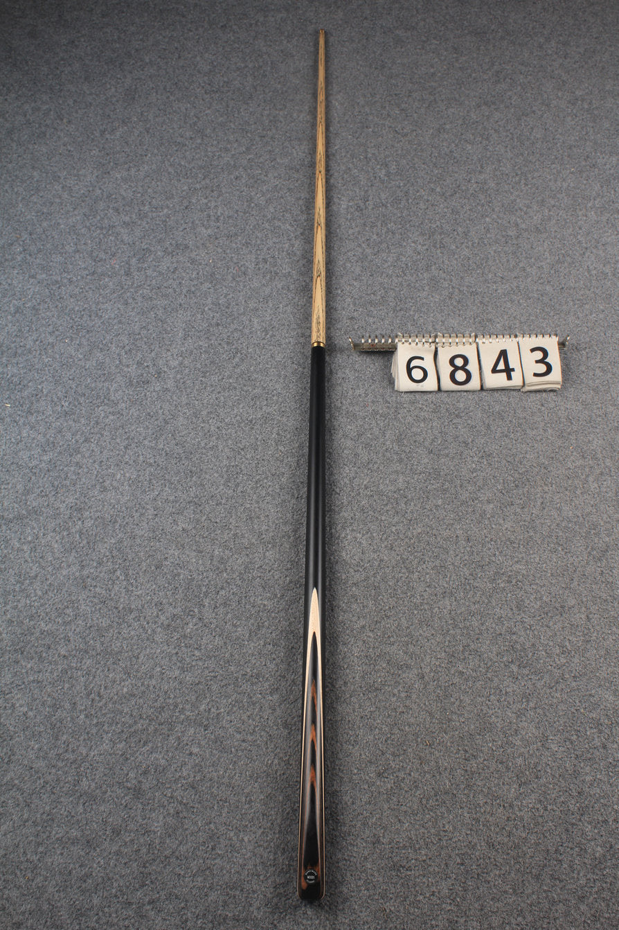 1/2 ash snooker cue # 6843 WOODS CUES