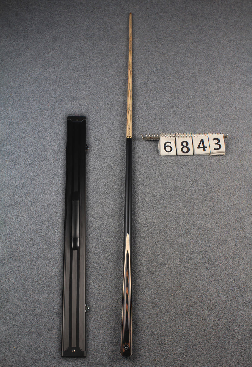 1/2 ash snooker cue # 6843 WOODS CUES