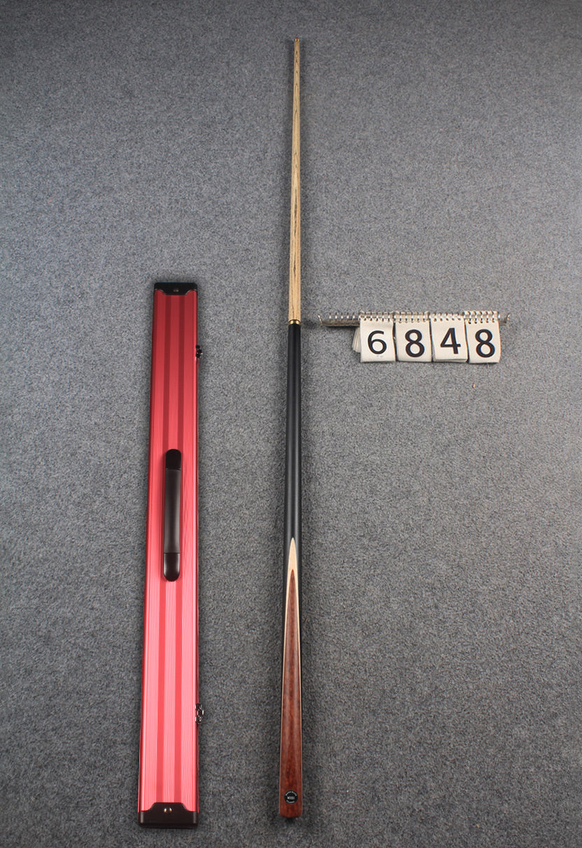 1/2 ash snooker cue # 6848 WOODS CUES