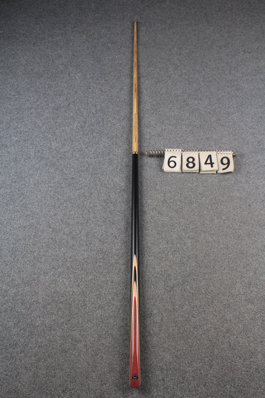 1/2 ash snooker cue # 6849 WOODS CUES