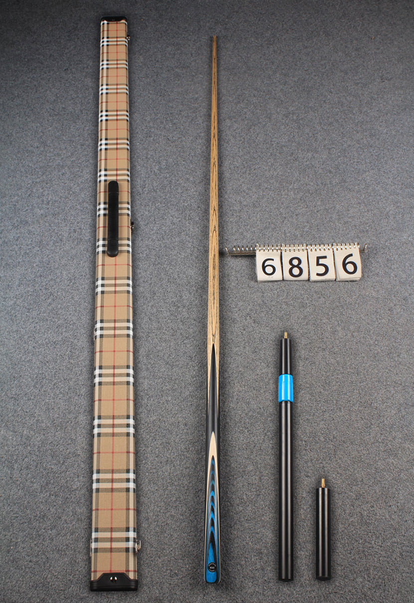1 piece ash snooker cue # 6856 WOODS CUES