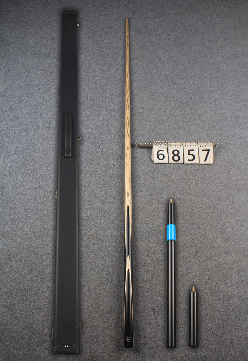 1 piece ash snooker cue # 6857 WOODS CUES