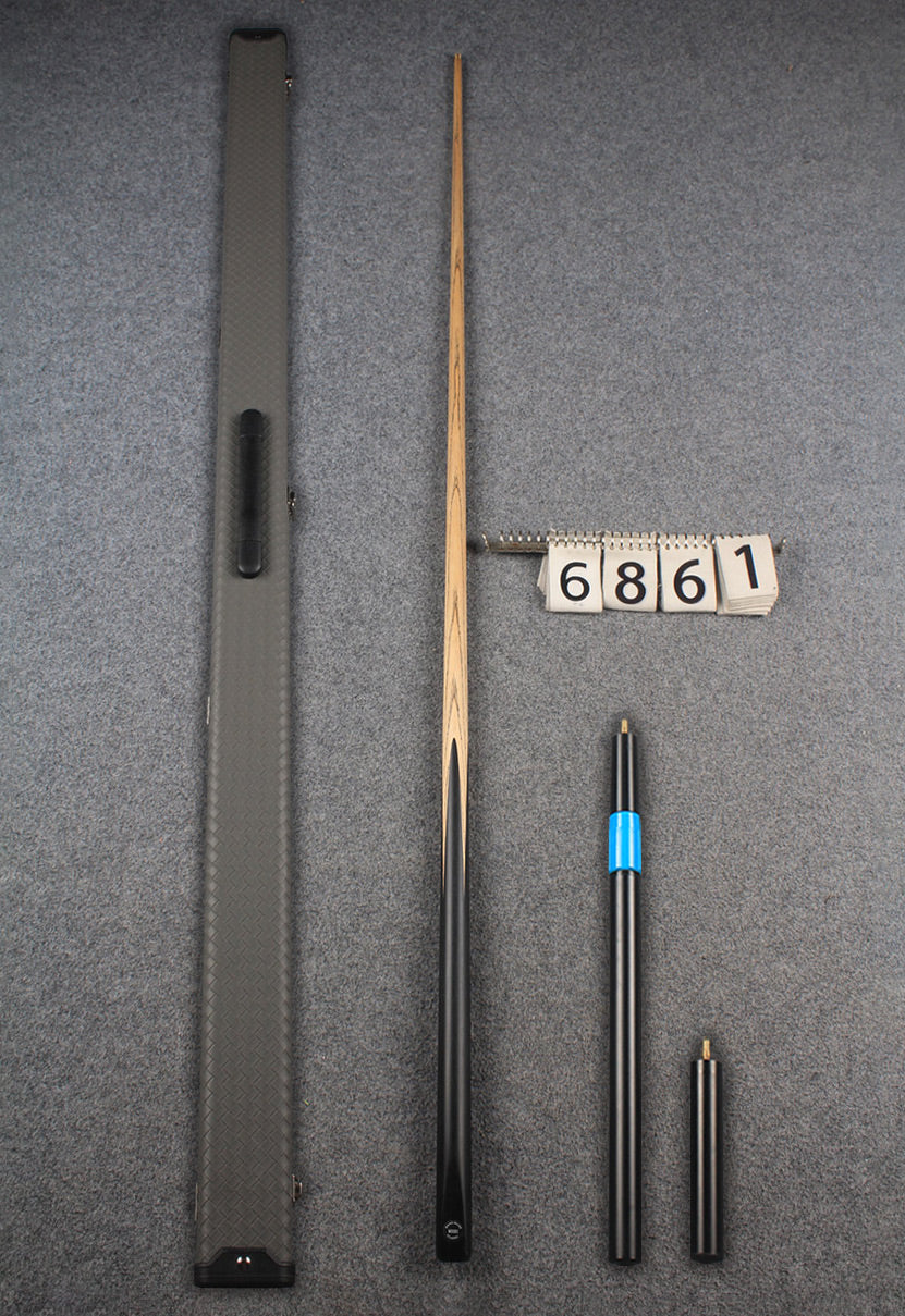1 piece ash snooker cue # 6861