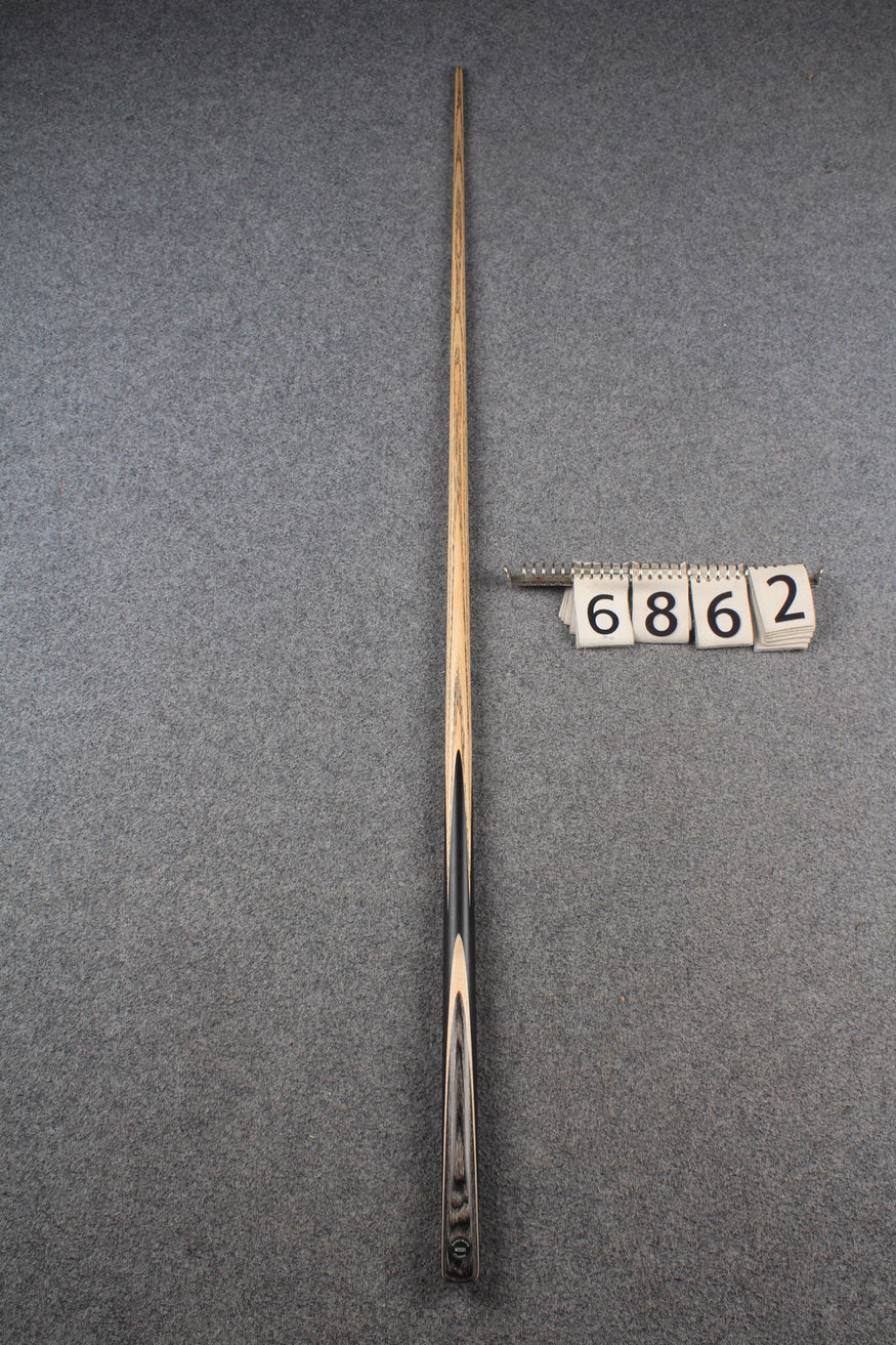 1 piece ash snooker cue # 6862 WOODS CUES