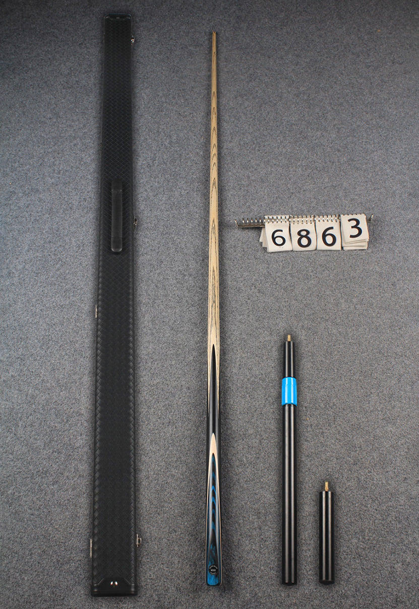 1 piece ash snooker cue # 6863