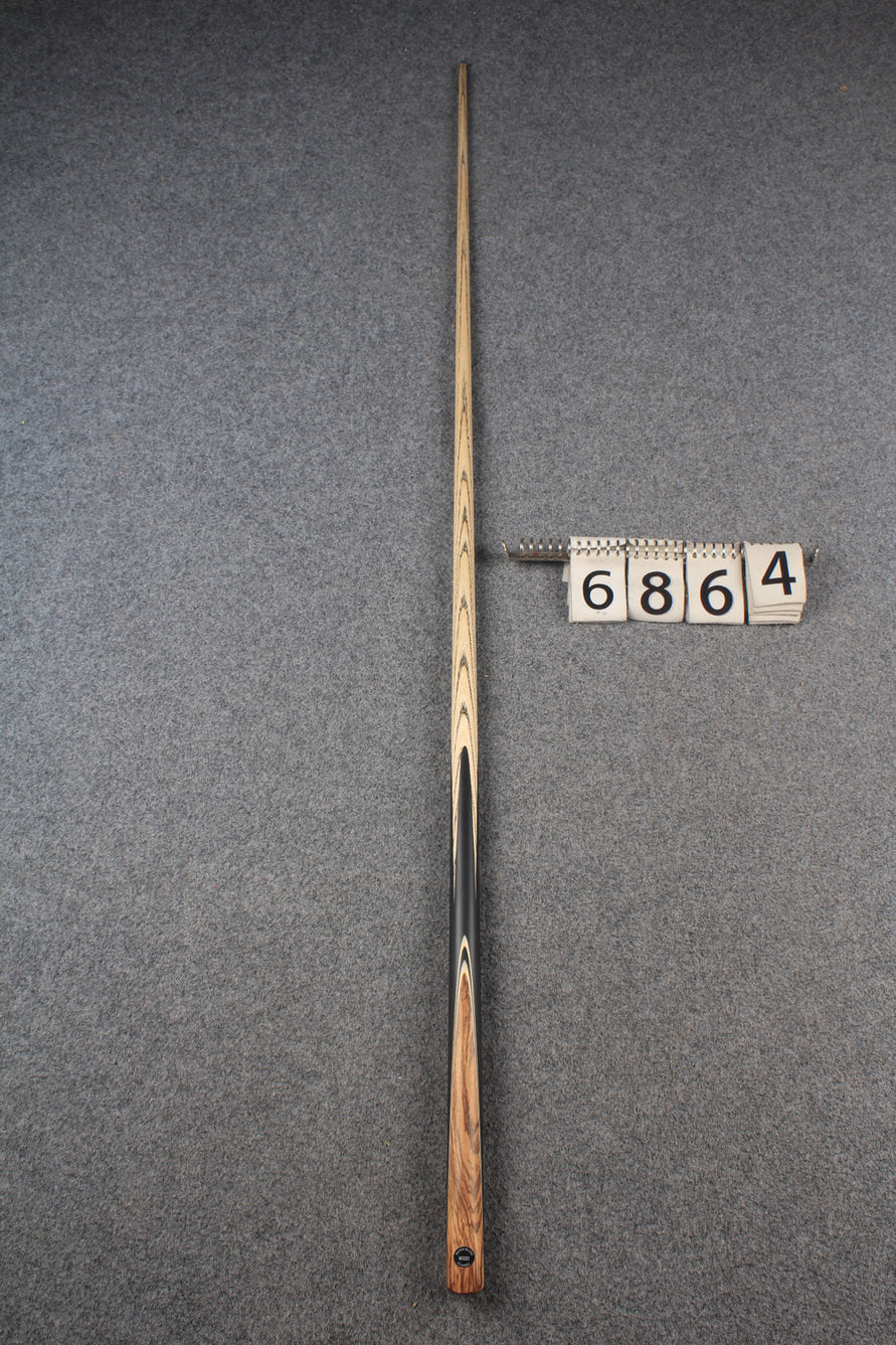1 piece ash snooker cue # 6864 WOODS CUES