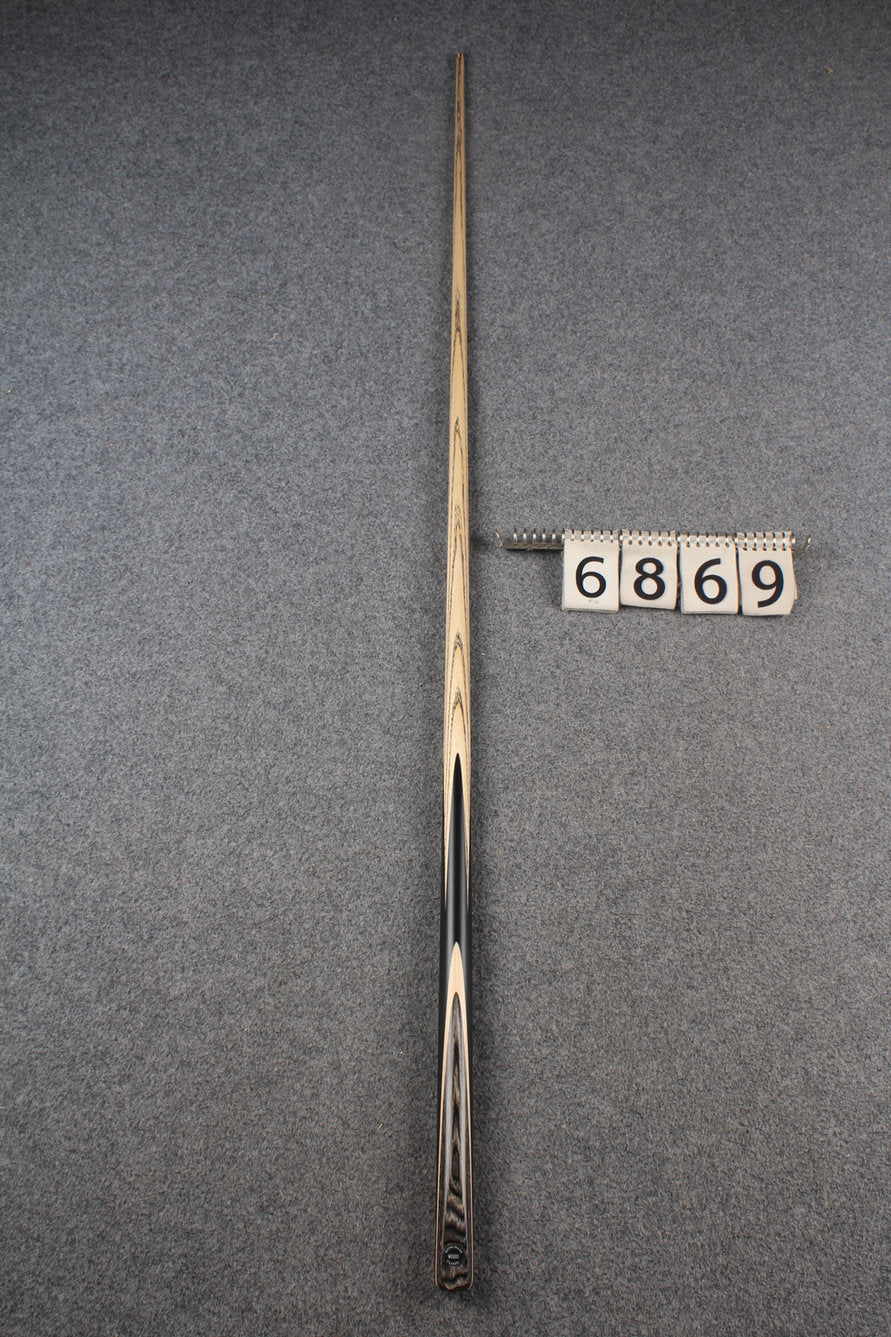 1 piece ash snooker cue # 6869 WOODS CUES