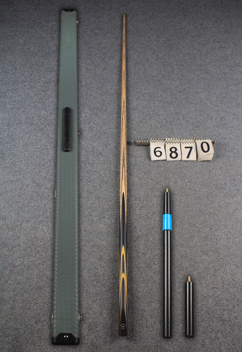 1 piece ash snooker cue # 6870