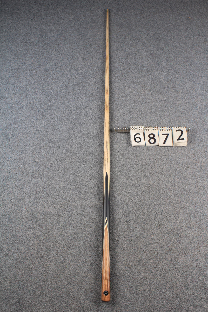 1 piece ash snooker cue # 6872 WOODS CUES