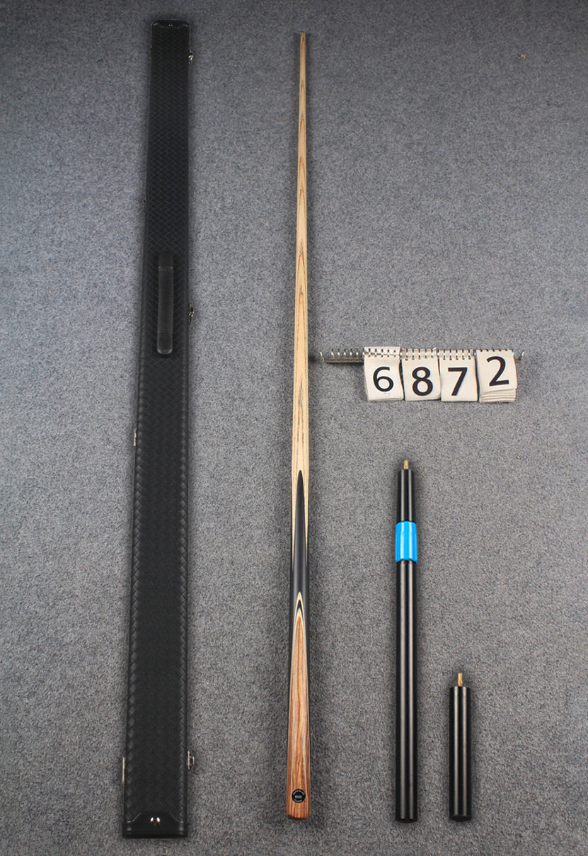 1 piece ash snooker cue # 6872 WOODS CUES