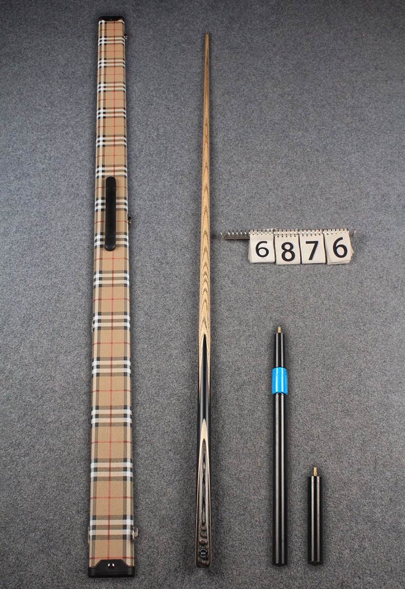 1 piece ash snooker cue # 6876